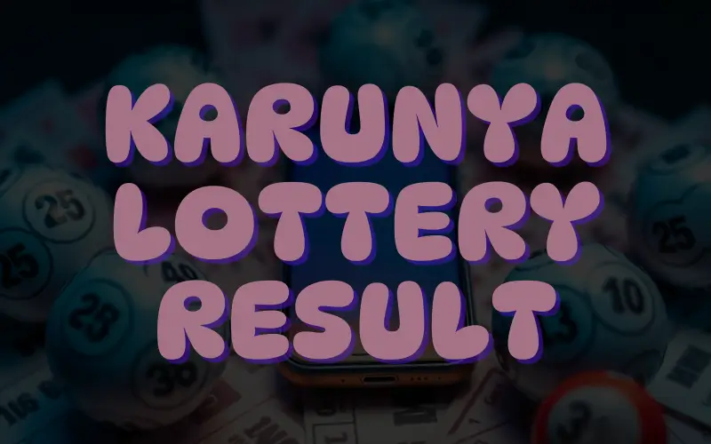 karunya lottery result