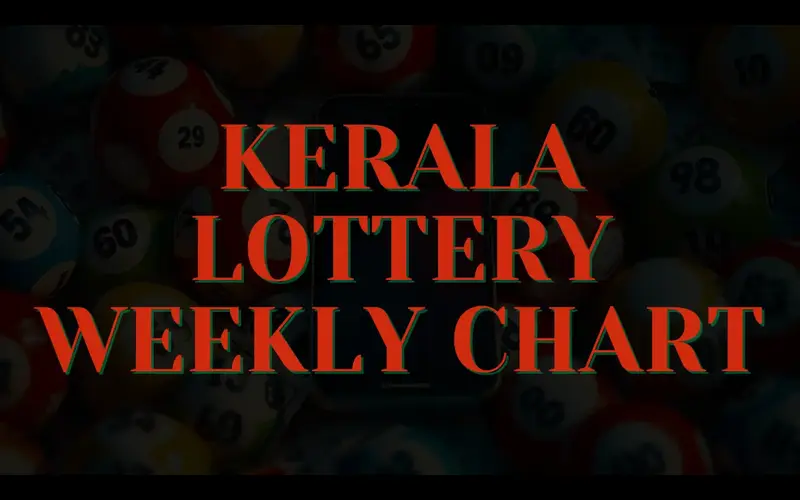 kerala lottery weekly chart